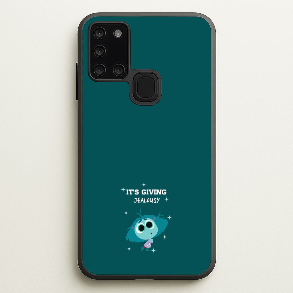 It's Giving Jelousy - Inside Out - Disney Phone Case for Galaxy A21s