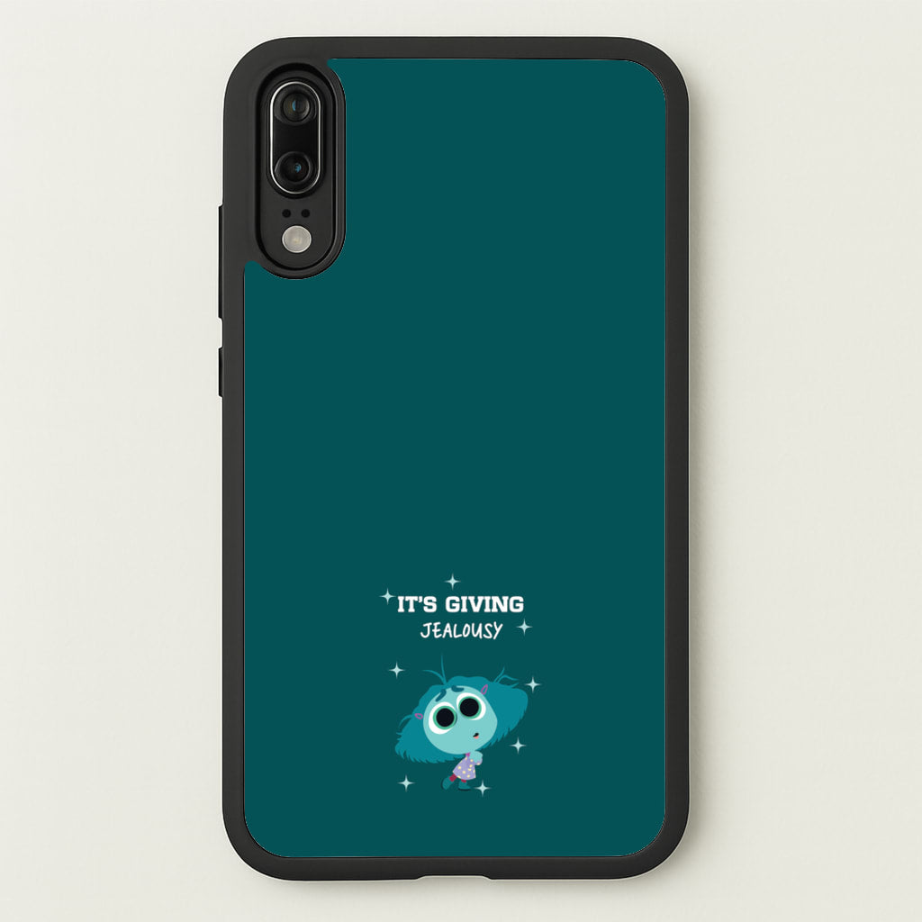 It's Giving Jelousy - Inside Out - Disney Phone Case for Huawei P20