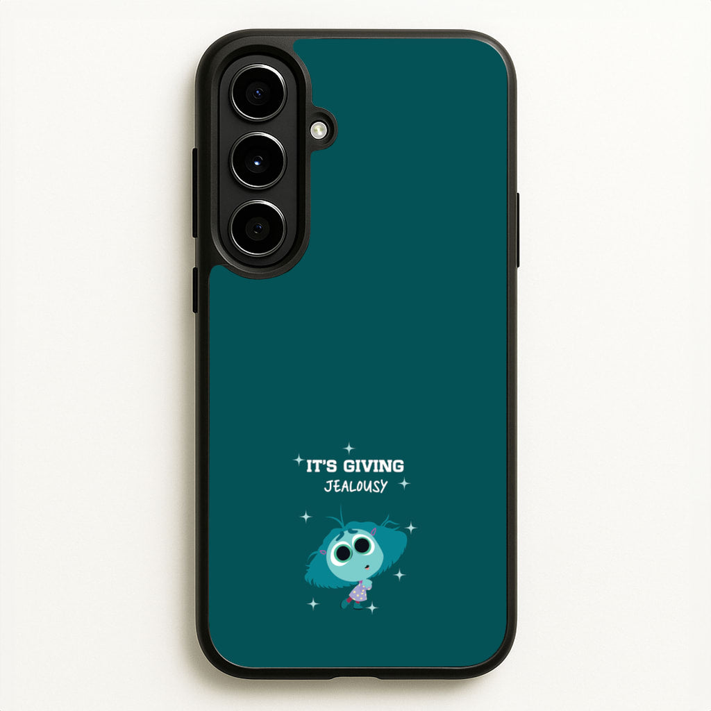 It's Giving Jelousy - Inside Out - Disney Phone Case for Galaxy A56