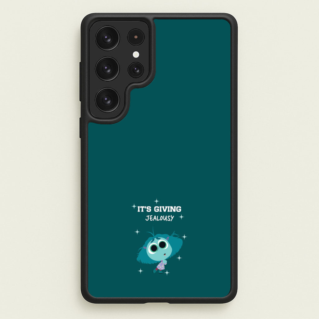 It's Giving Jelousy - Inside Out - Disney Phone Case for Galaxy S22 Ultra