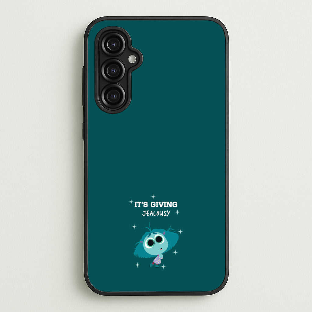 It's Giving Jelousy - Inside Out - Disney Phone Case for Galaxy A14