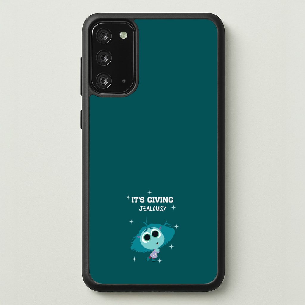 It's Giving Jelousy - Inside Out - Disney Phone Case for Galaxy Note 20