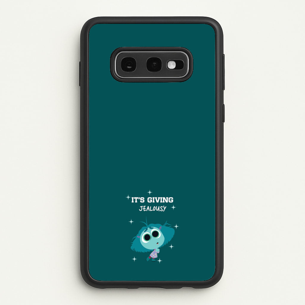 It's Giving Jelousy - Inside Out - Disney Phone Case for Galaxy S10e