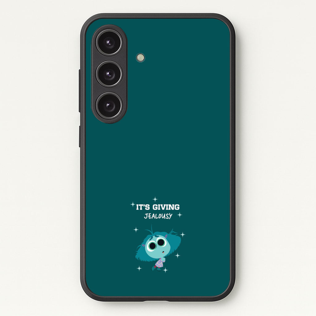 It's Giving Jelousy - Inside Out - Disney Phone Case for Galaxy S24FE