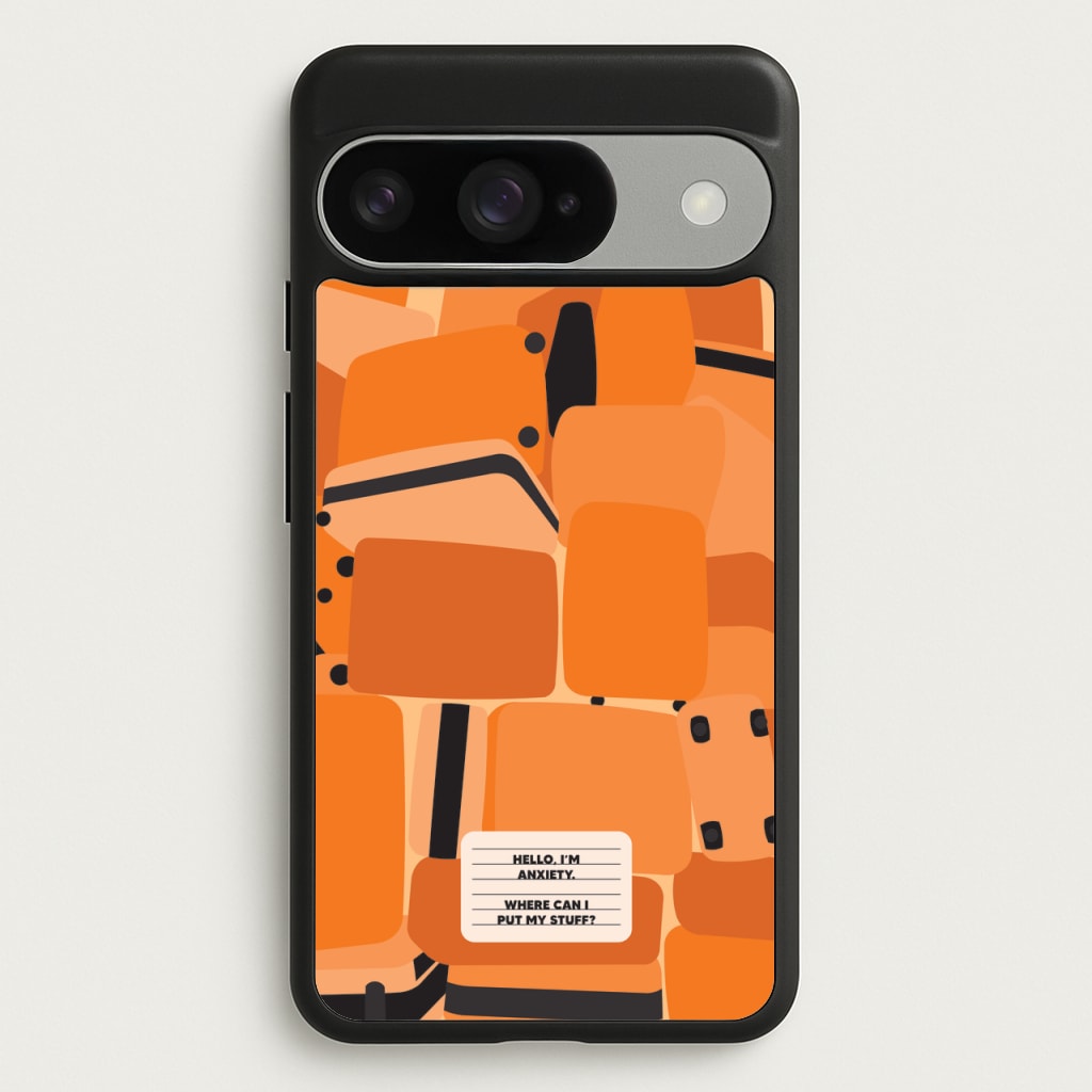 Hello I'm Anxiety - Inside Out Phone Case for Google Pixel 10 / 10 Pro
