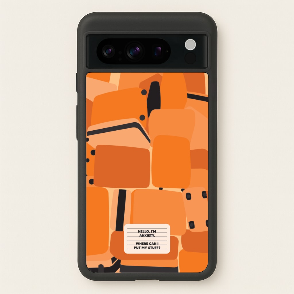 Hello I'm Anxiety - Inside Out - Disney Phone Case for Google Pixel 8 Pro