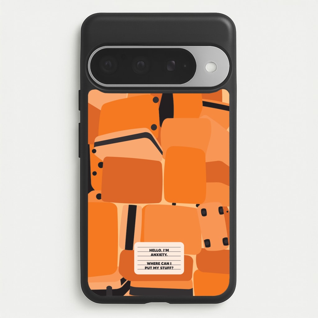 Hello I'm Anxiety - Inside Out Phone Case for Google Pixel 10 Pro XL