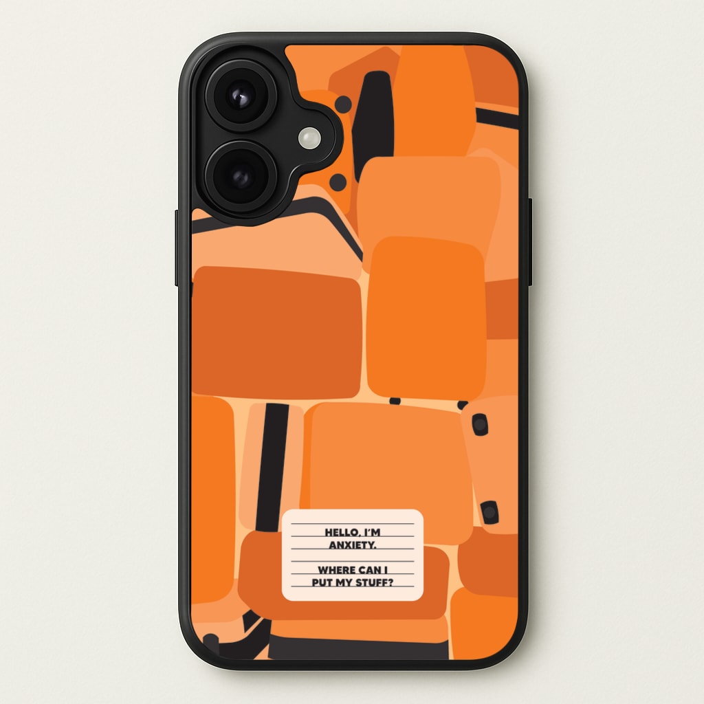 Hello I'm Anxiety - Inside Out Phone Case for iPhone 17