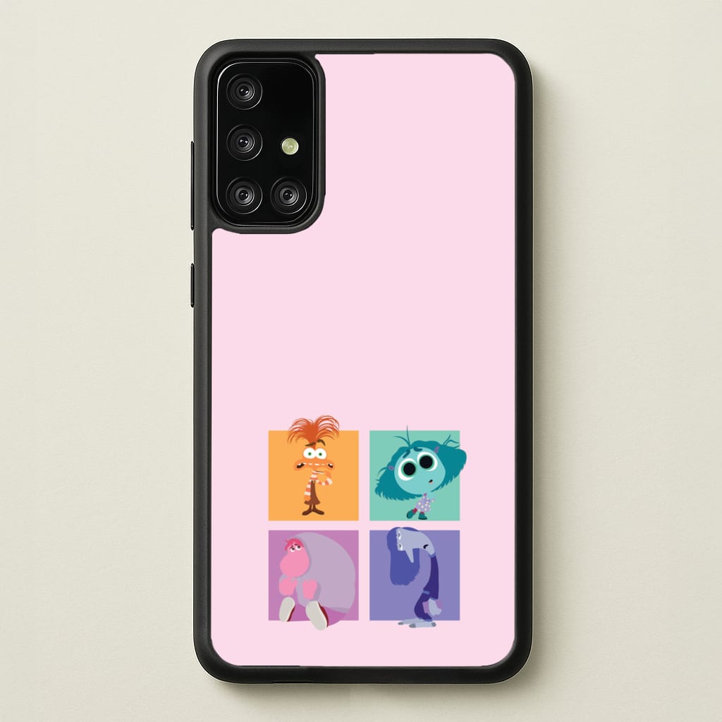 Cast - Inside Out - Disney Phone Case for Galaxy A71