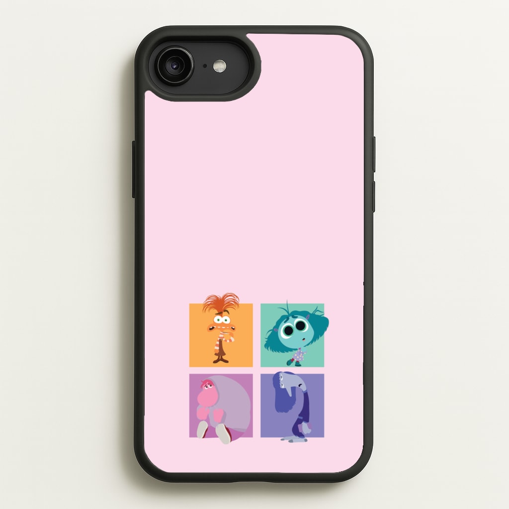 Cast - Inside Out - Disney Phone Case for iPhone 6 Plus / 7 Plus / 8 Plus