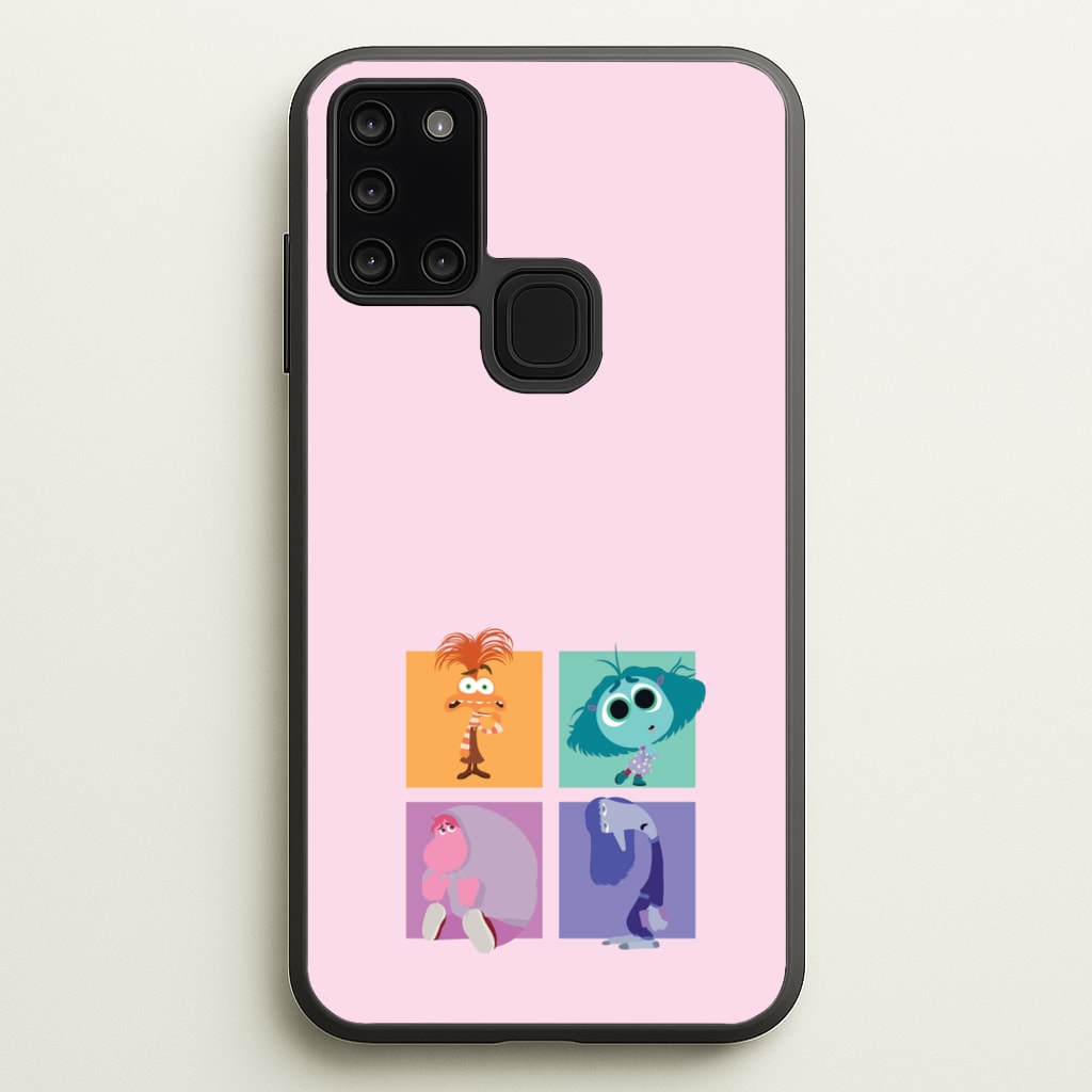 Cast - Inside Out - Disney Phone Case for Galaxy A21s