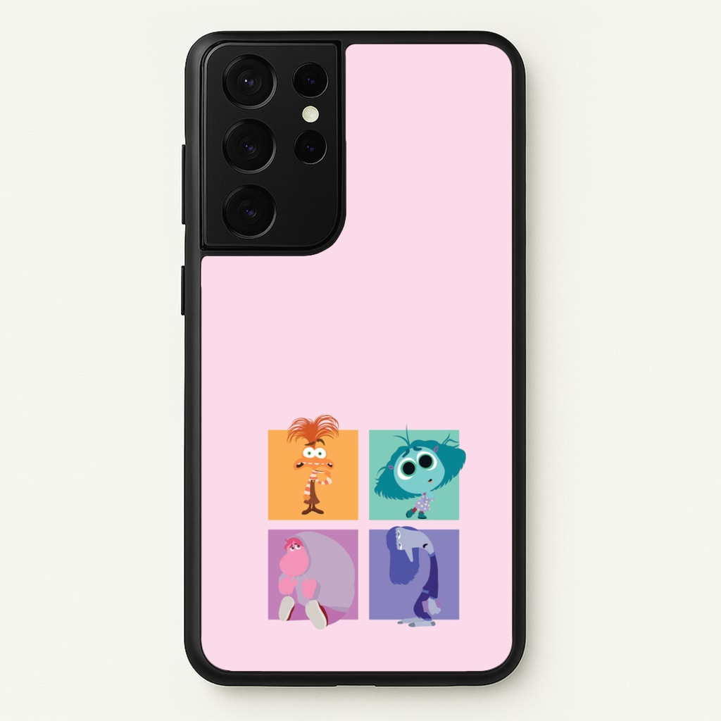 Cast - Inside Out - Disney Phone Case for Galaxy S21 Ultra