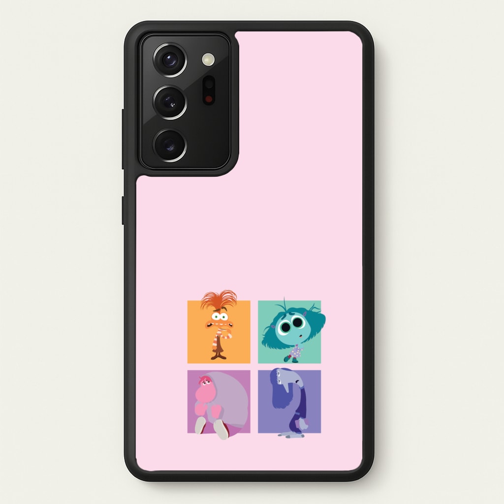 Cast - Inside Out - Disney Phone Case for Galaxy Note 20 Ultra