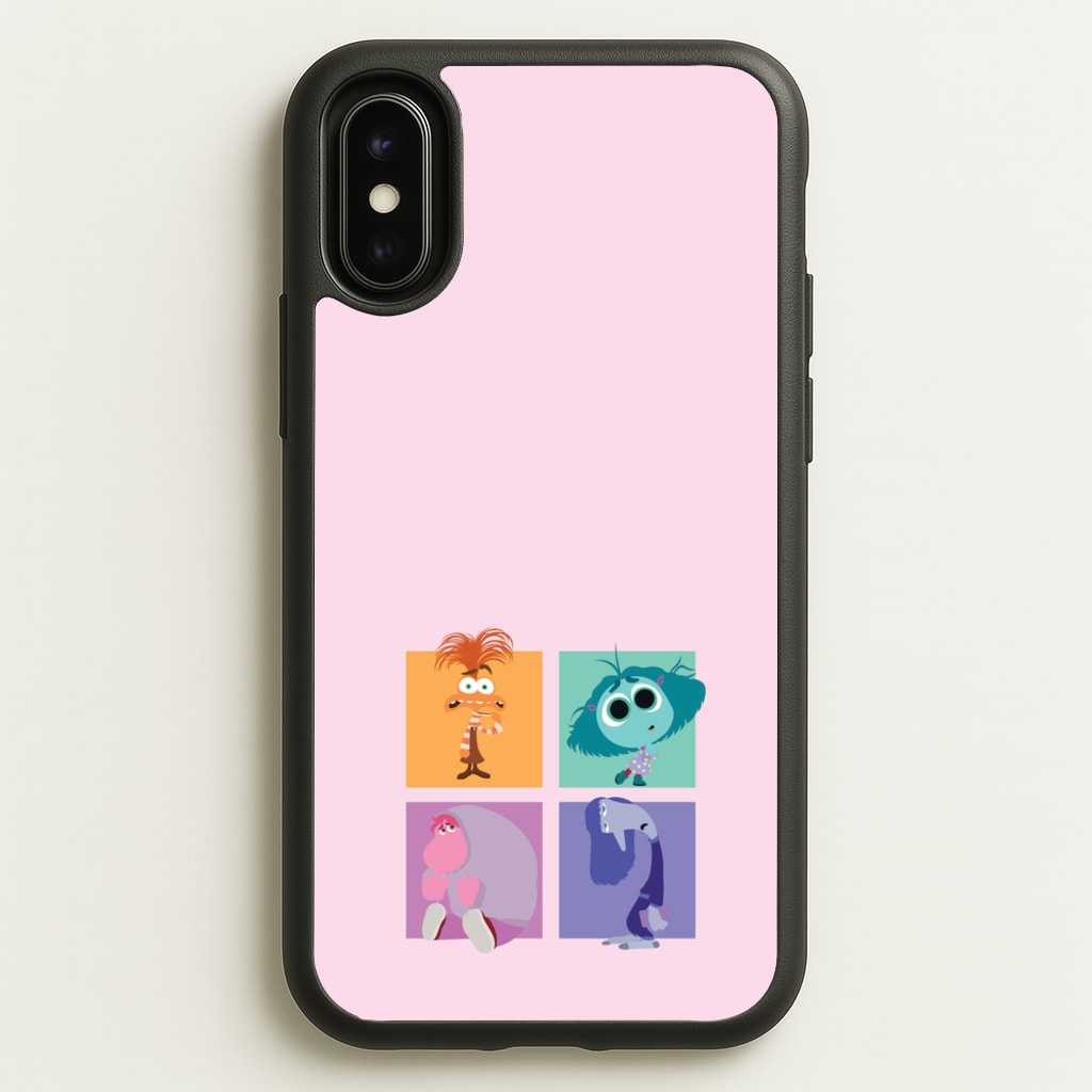 Cast - Inside Out - Disney Phone Case for iPhone X / XS