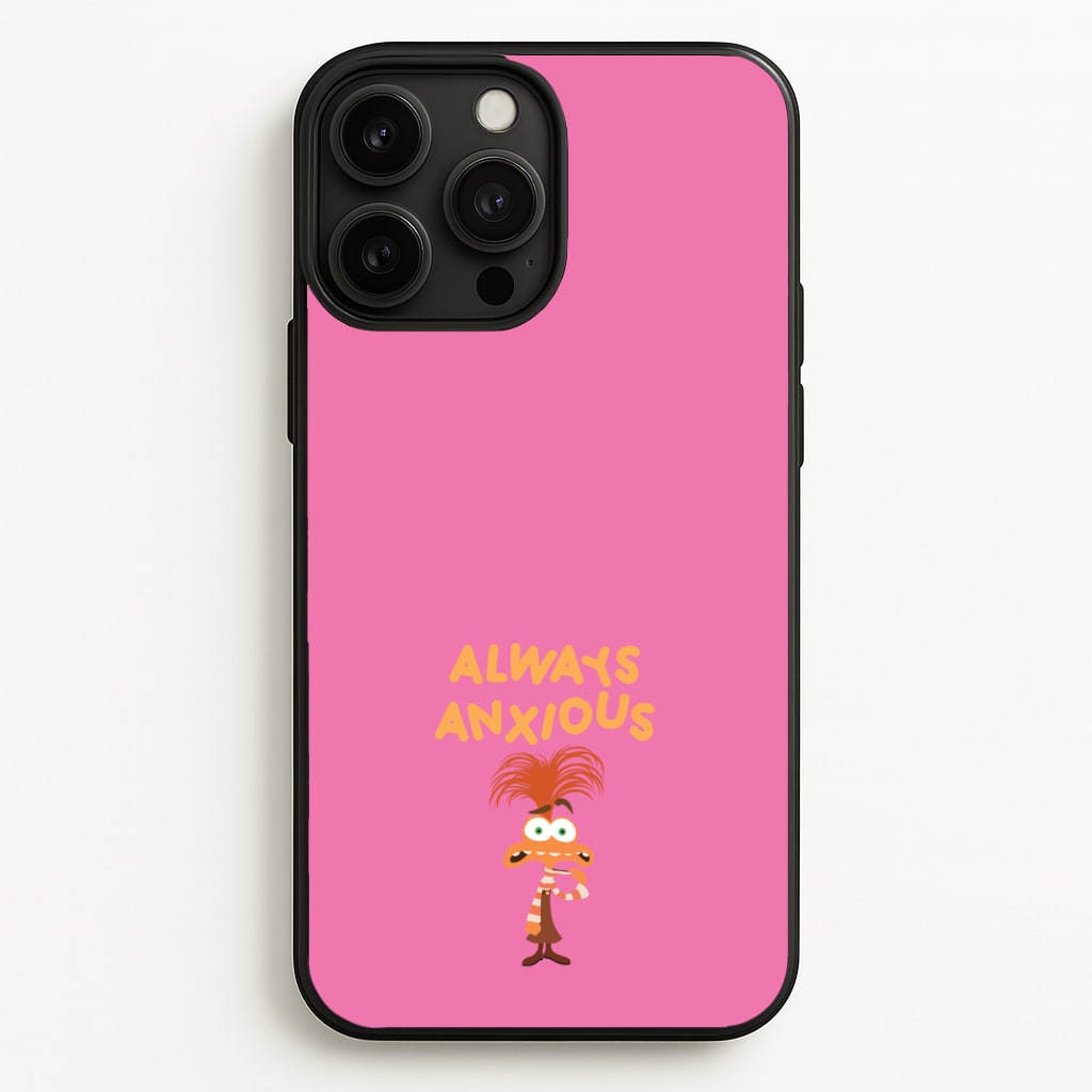 Always Anxious - Inside Out  - Disney Phone Case for iPhone 13 Pro Max