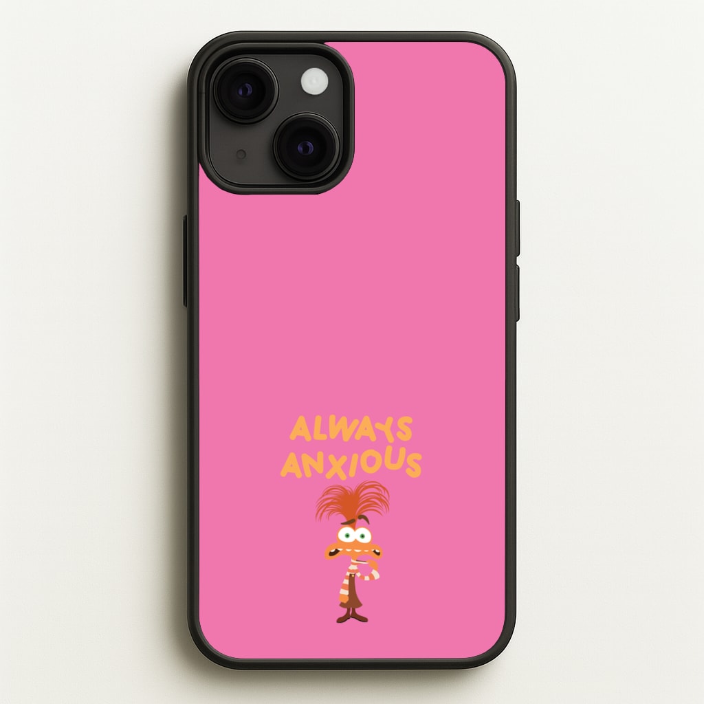 Always Anxious - Inside Out  - Disney Phone Case for iPhone 13 Mini