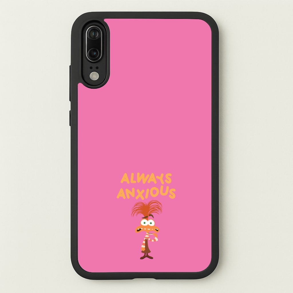 Always Anxious - Inside Out  - Disney Phone Case for Huawei P20
