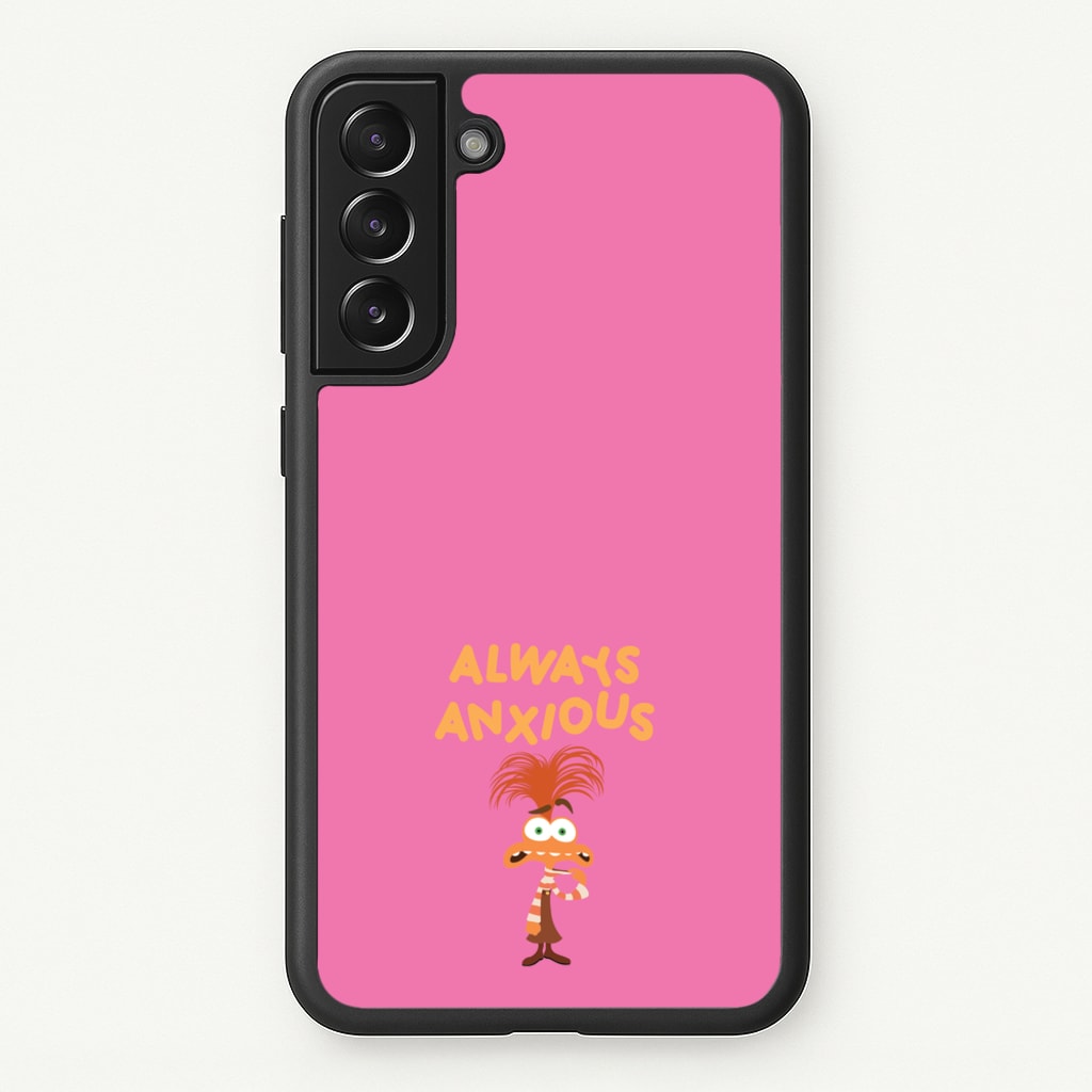 Always Anxious - Inside Out - Disney Phone Case for Galaxy S22 Plus