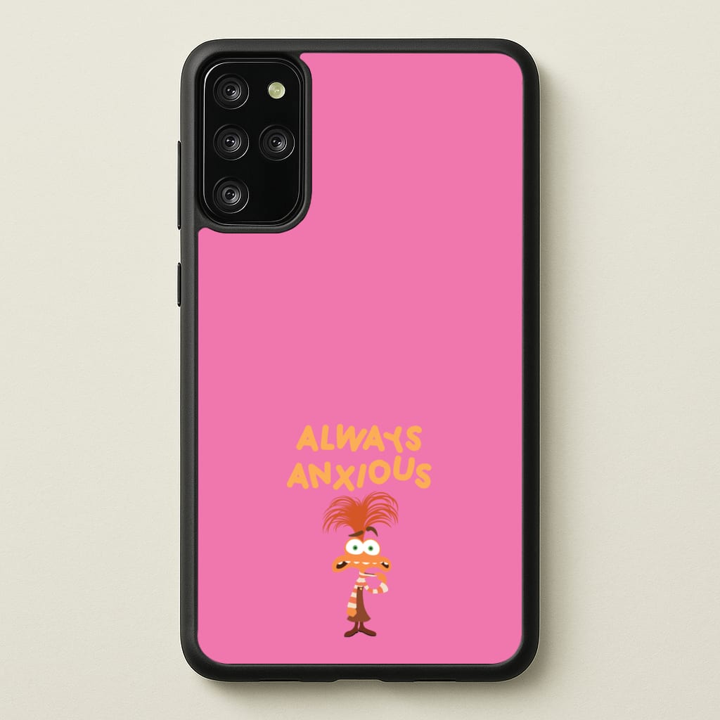 Always Anxious - Inside Out - Disney Phone Case for Galaxy S20 Plus