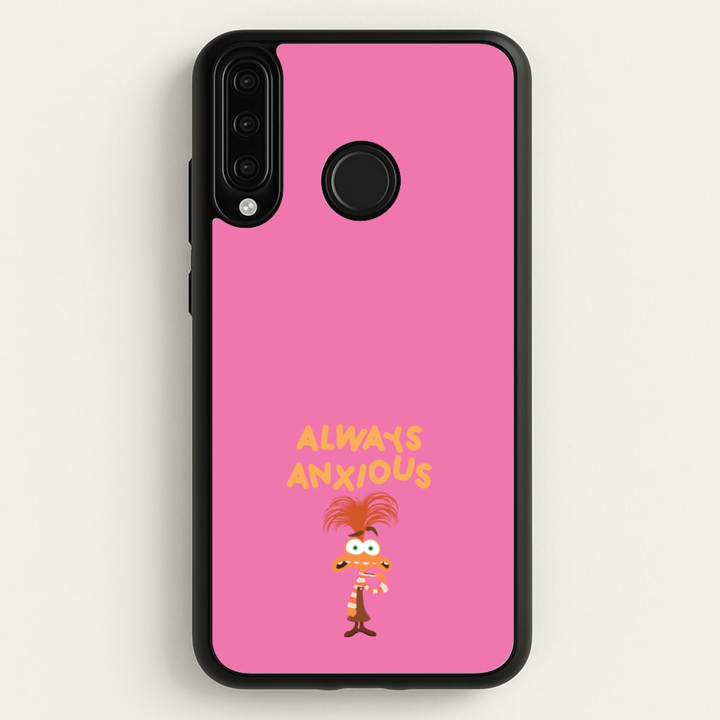 Always Anxious - Inside Out  - Disney Phone Case for Huawei P30 Lite