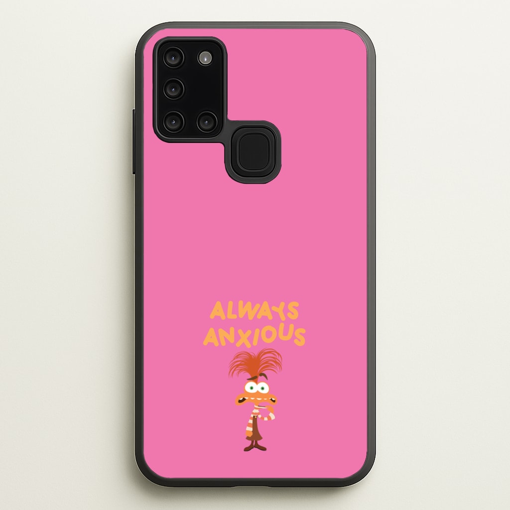 Always Anxious - Inside Out - Disney Phone Case for Galaxy A21s