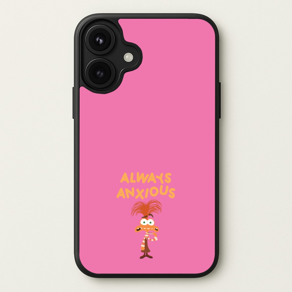 Always Anxious - Inside Out Phone Case for iPhone 17