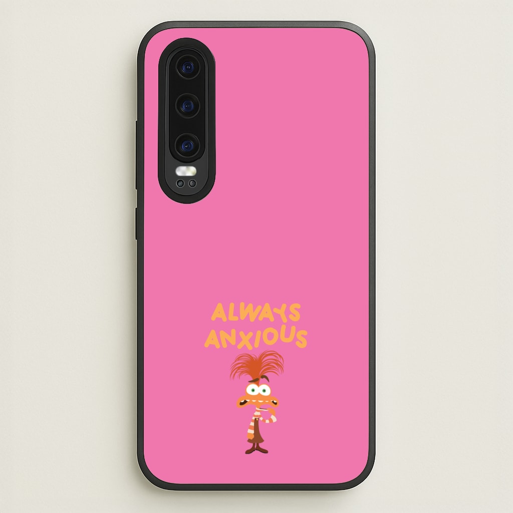 Always Anxious - Inside Out  - Disney Phone Case for Huawei P30