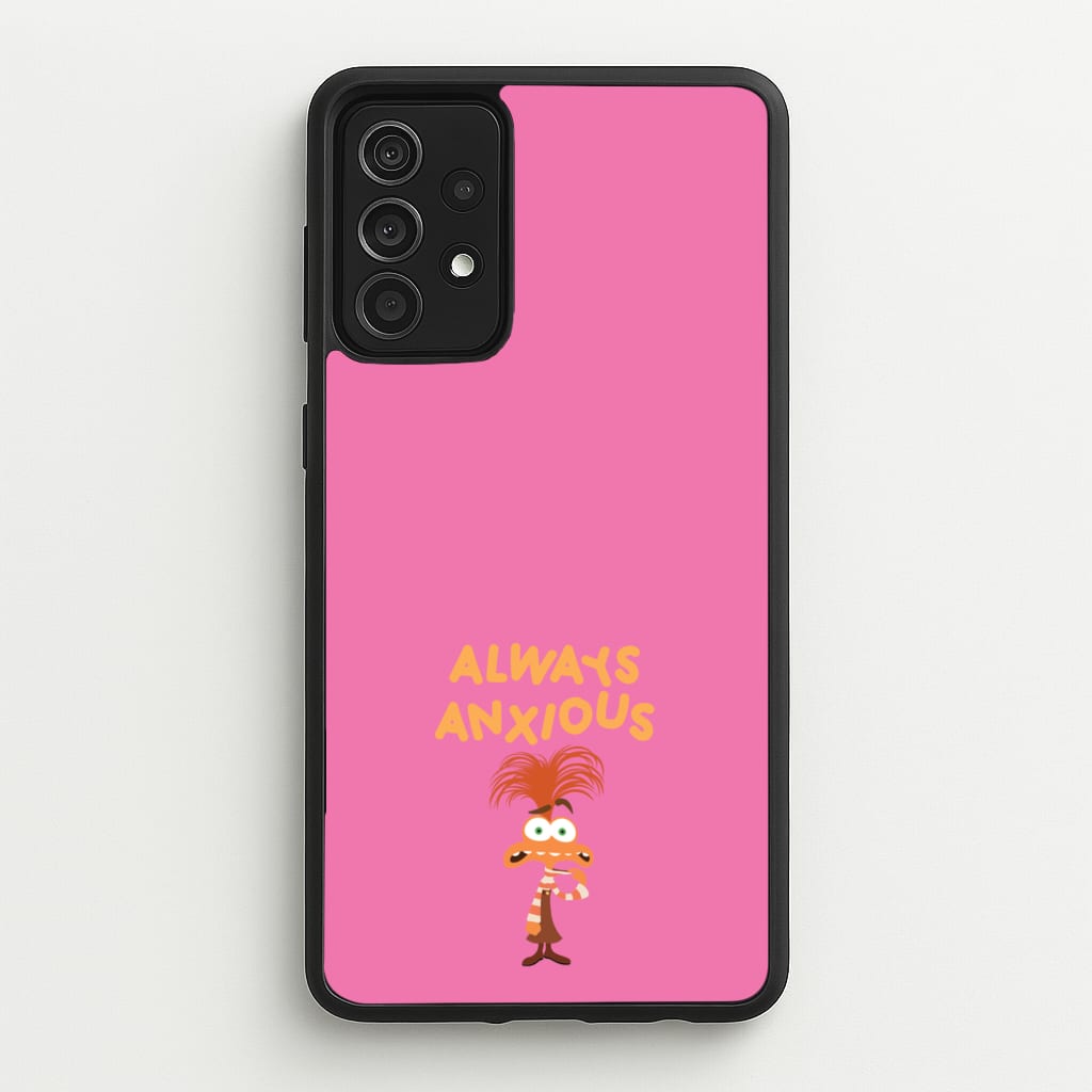 Always Anxious - Inside Out  - Disney Phone Case for Galaxy A52 / A52s