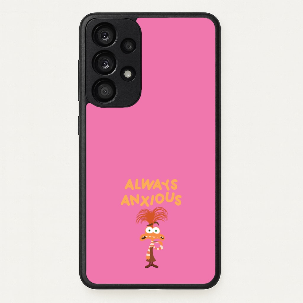 Always Anxious - Inside Out - Disney Phone Case for Galaxy A33