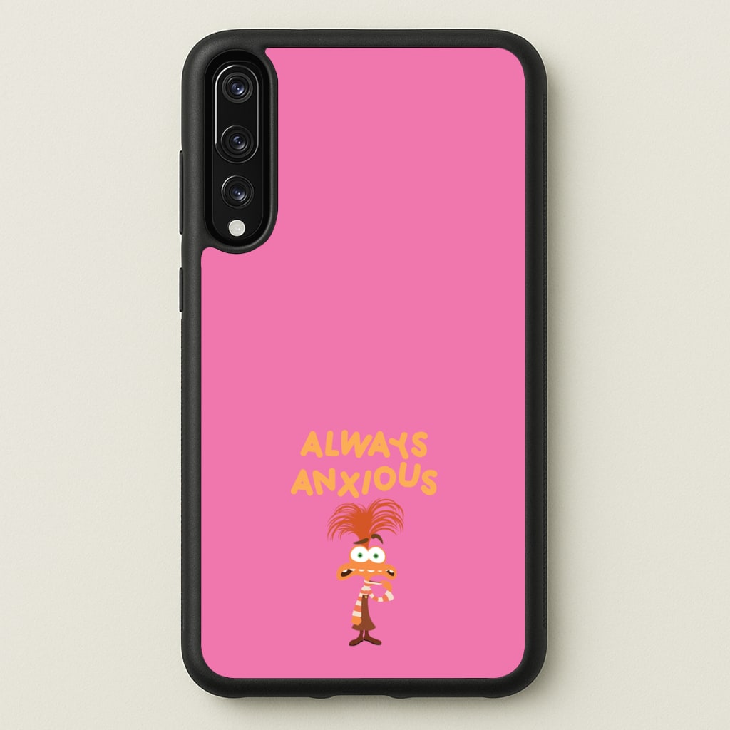 Always Anxious - Inside Out - Disney Phone Case for Huawei P20 Pro