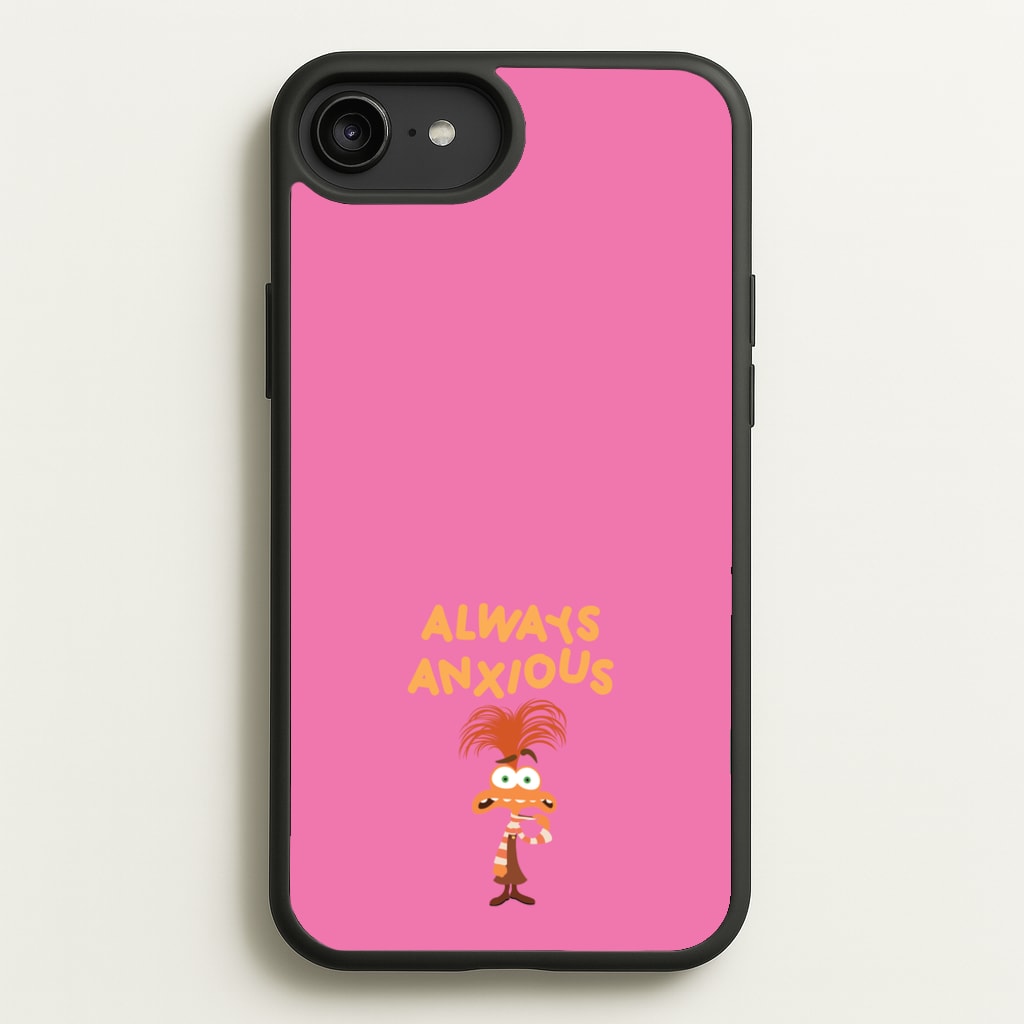 Always Anxious - Inside Out - Disney Phone Case for iPhone 6 Plus / 7 Plus / 8 Plus