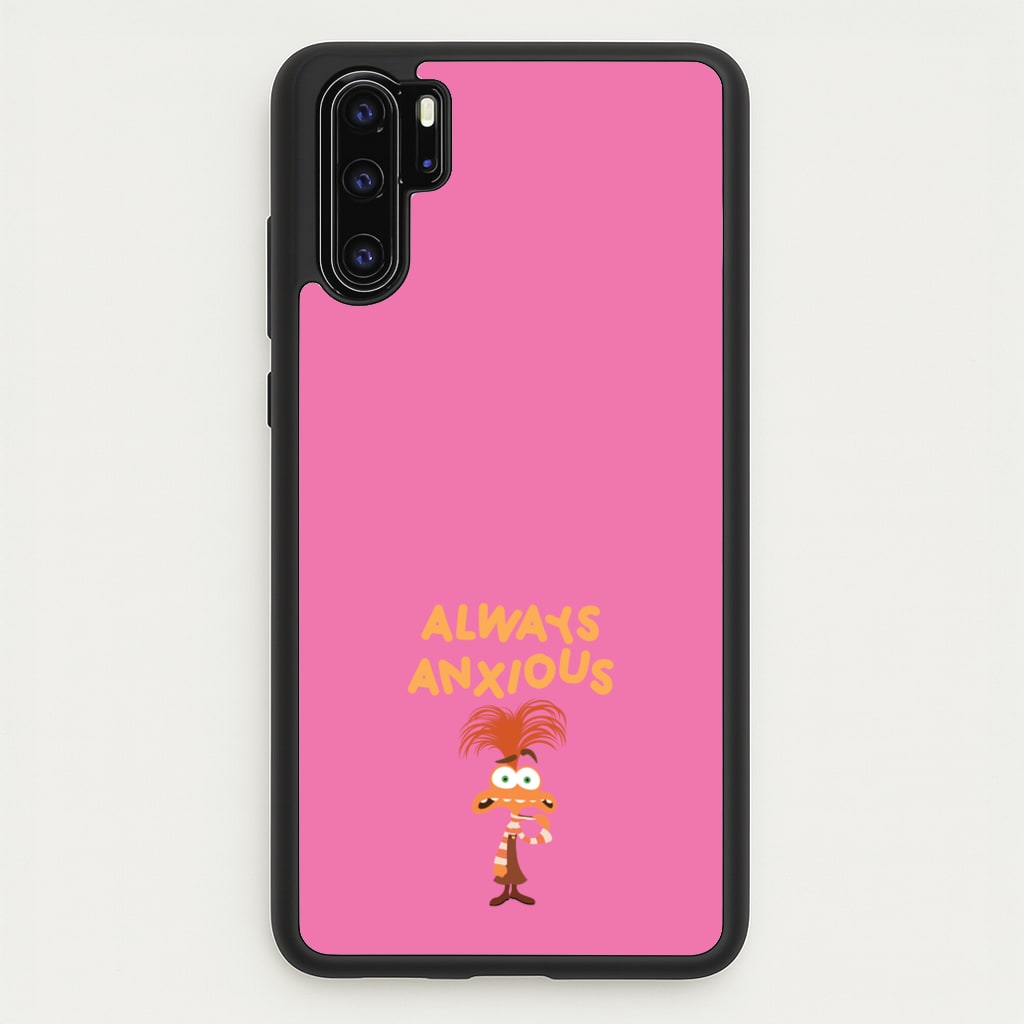 Always Anxious - Inside Out - Disney Phone Case for Huawei P30 Pro