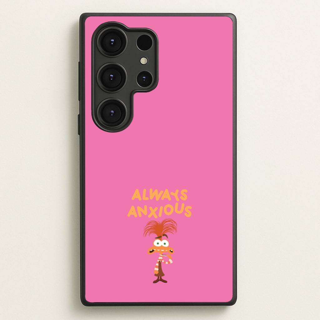 Always Anxious - Inside Out  - Disney Phone Case for Galaxy S25 Ultra