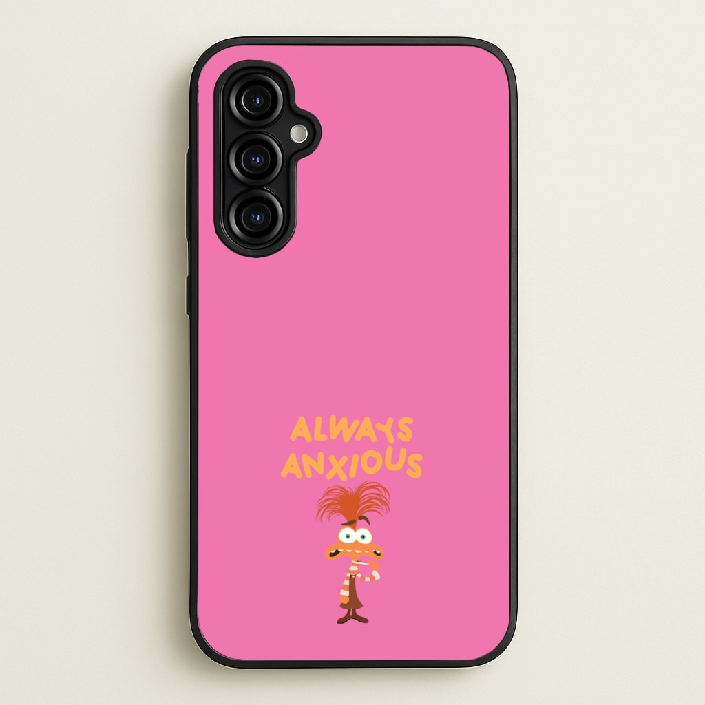 Always Anxious - Inside Out - Disney Phone Case for Galaxy A54