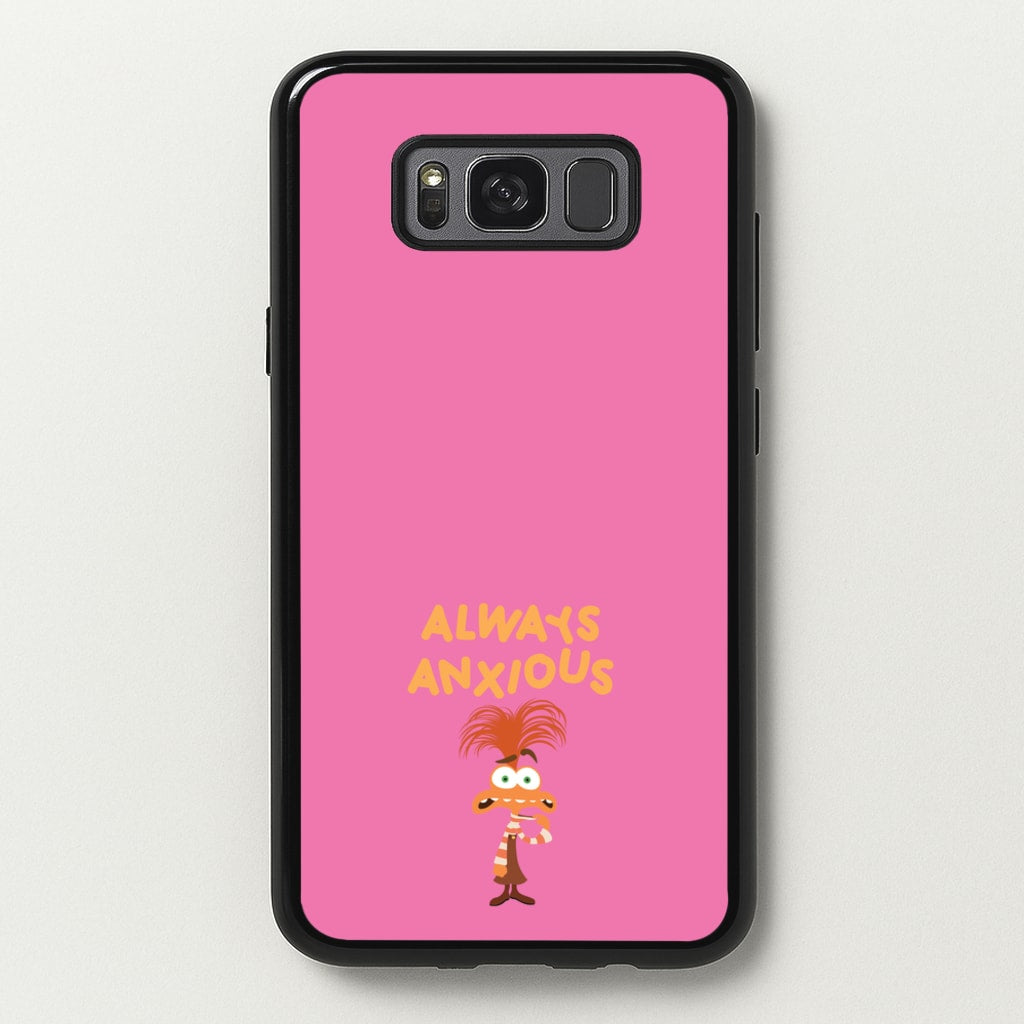 Always Anxious - Inside Out  - Disney Phone Case for Galaxy S8 Plus