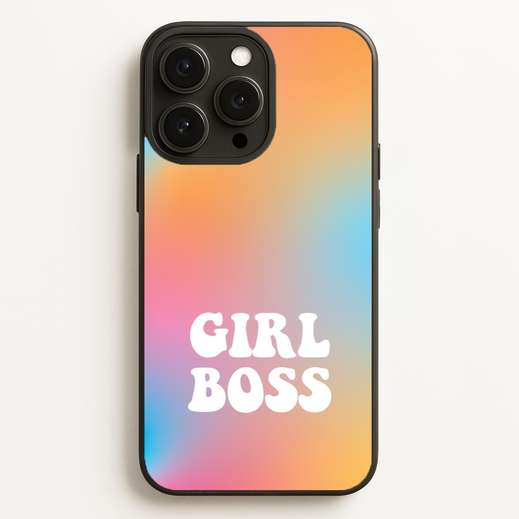 Girl Boss - Aesthetic Quote - Aesthetic Quote Phone Case for iPhone 16 Pro Max