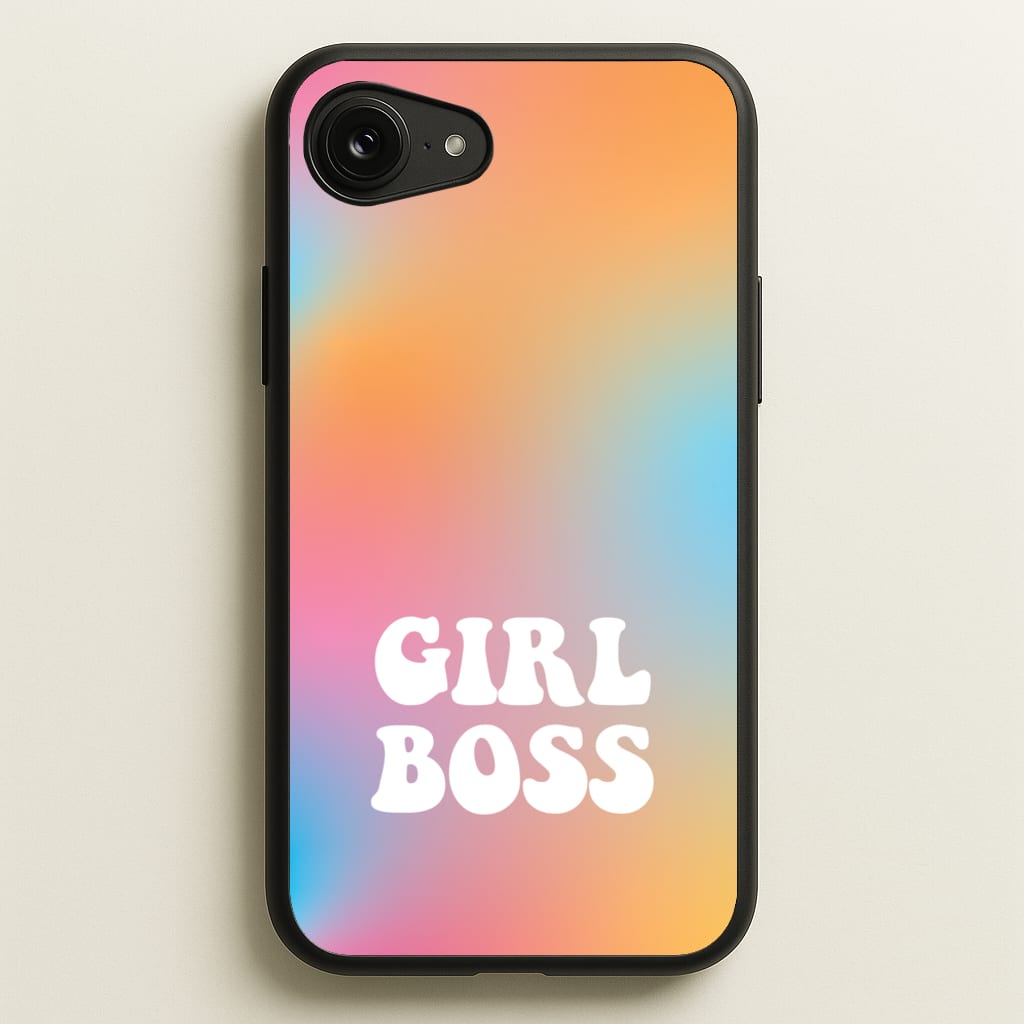 Girl Boss - Aesthetic Quote - Aesthetic Quote Phone Case for iPhone 16e