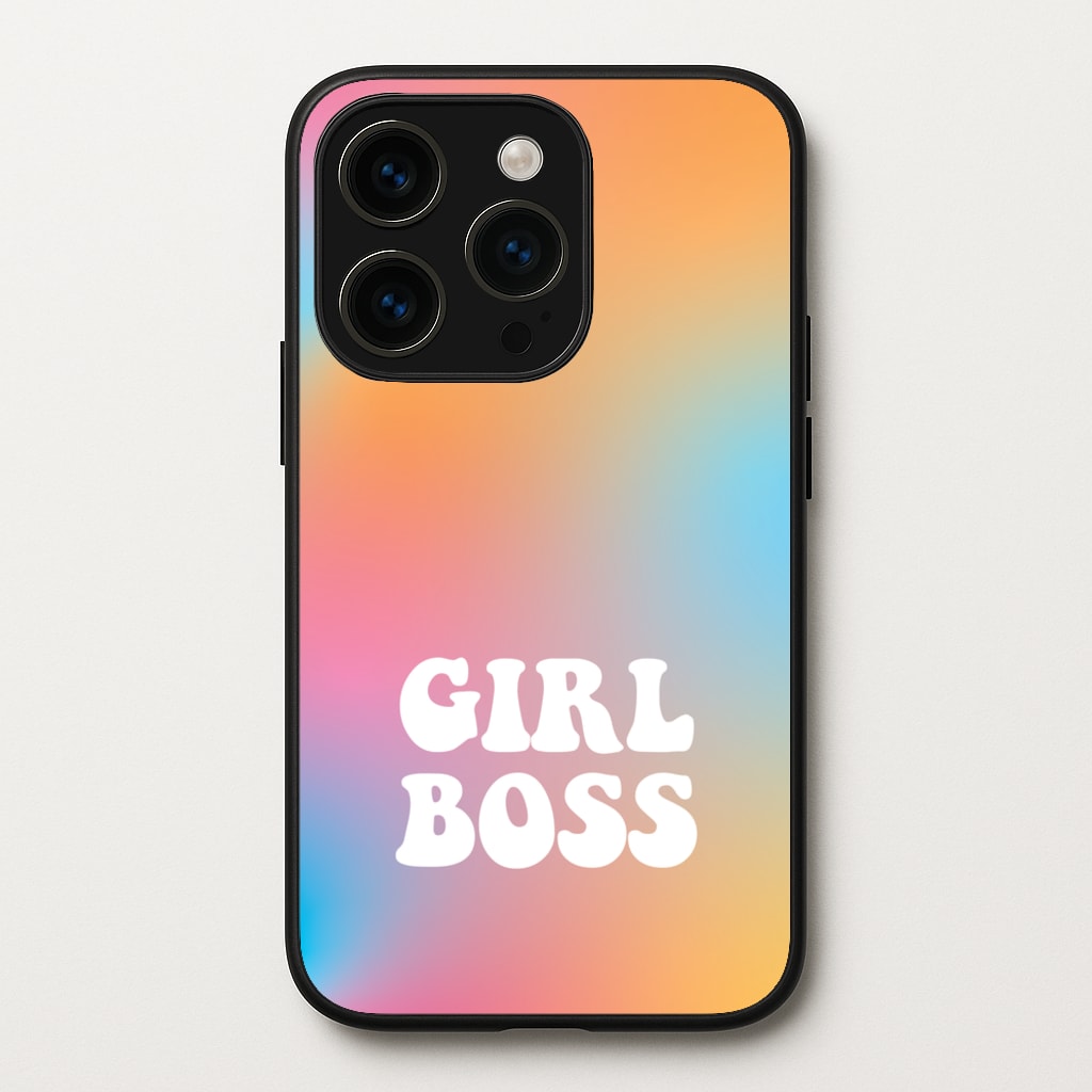 Girl Boss - Aesthetic Quote - Aesthetic Quote Phone Case for iPhone 14 Pro
