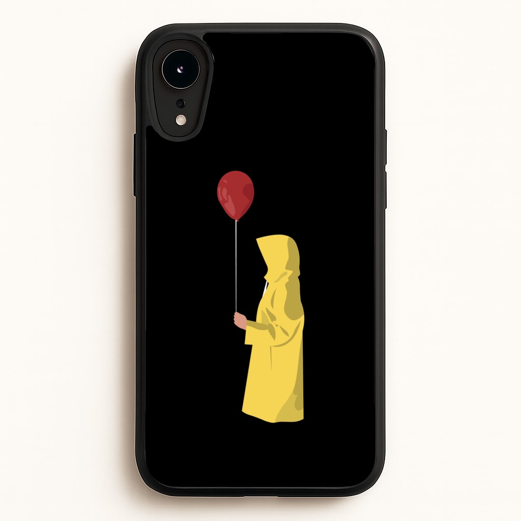 Holding Balloon - Clown - IT Phone Case for iPhone XR