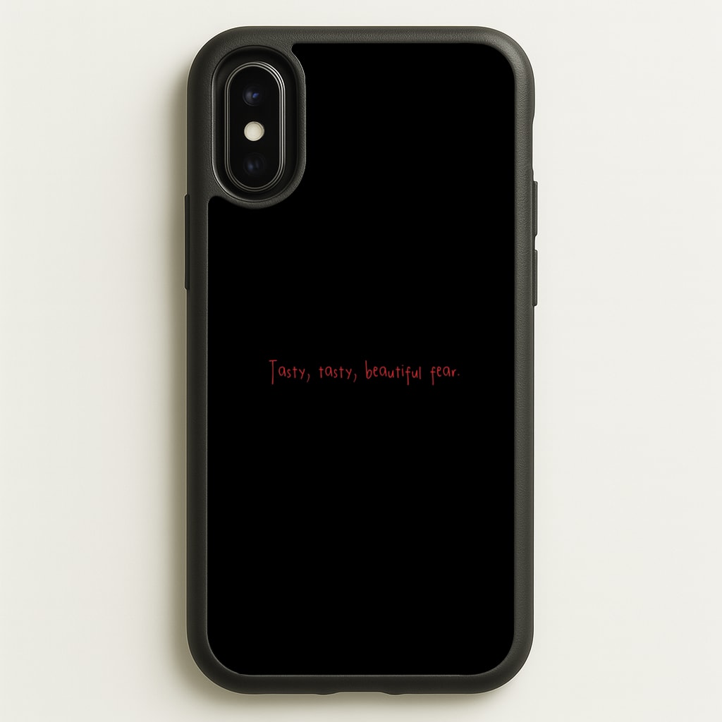 Tasty, Tasty , beautiful fear - Clown - IT Phone Case for iPhone X / XS