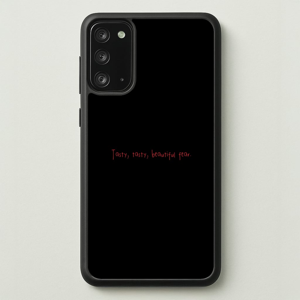 Tasty, Tasty , beautiful fear - Clown - IT Phone Case for Galaxy Note 20