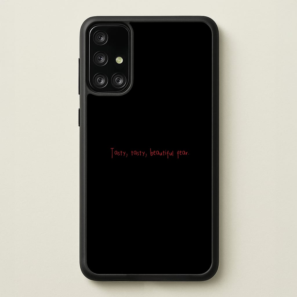 Tasty, Tasty , beautiful fear - Clown - IT Phone Case for Galaxy A71