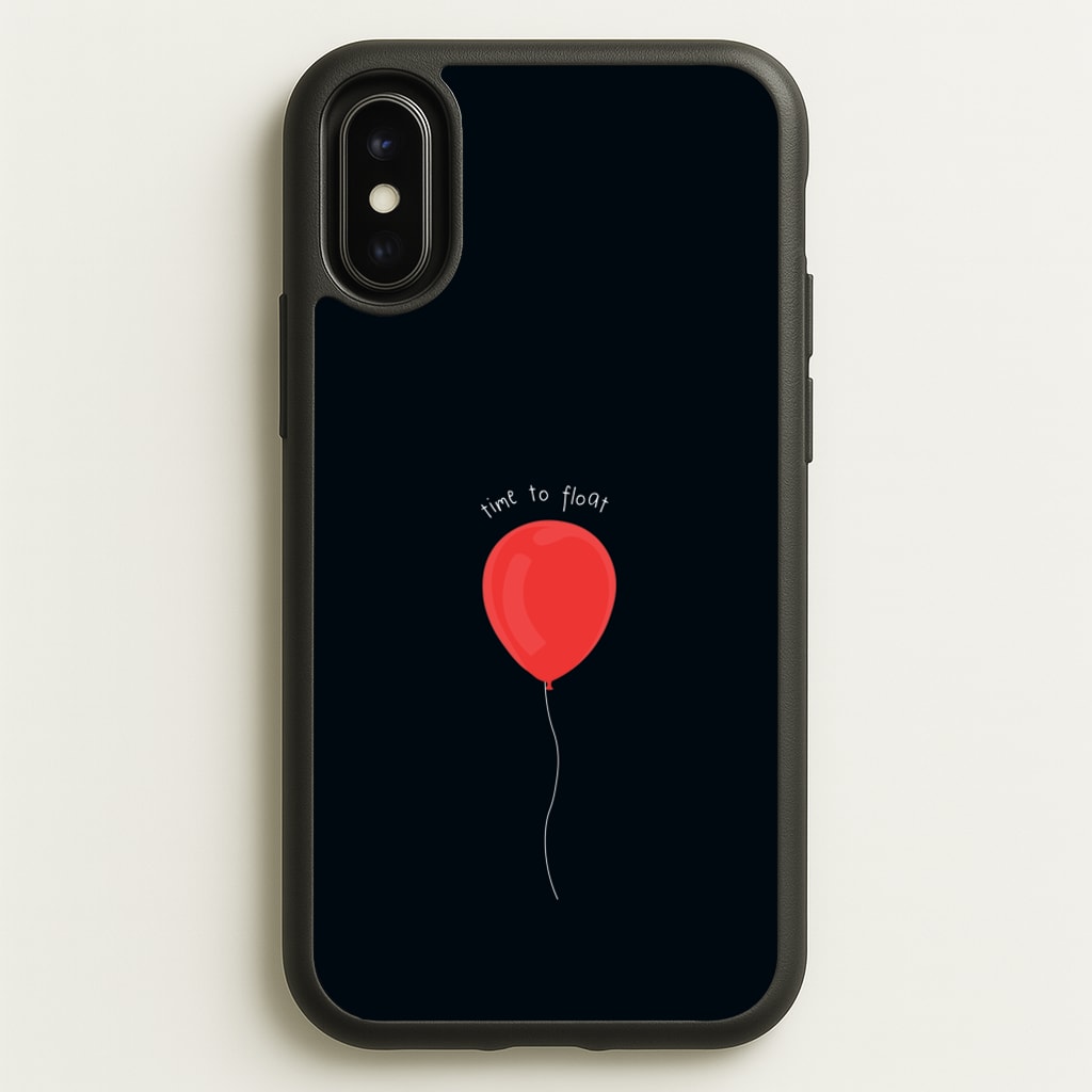 Time To Float - Clown - IT Phone Case for iPhone X / XS