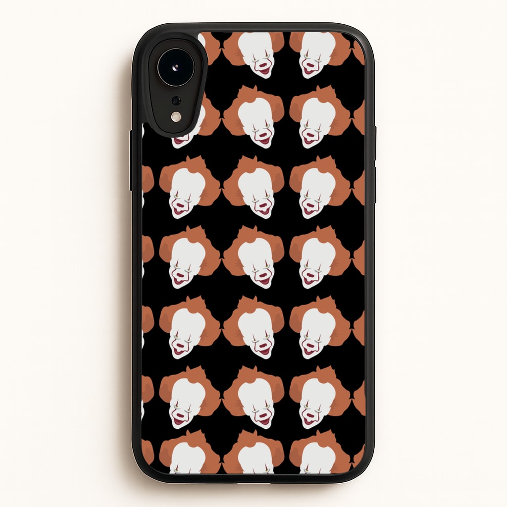 Clown Pattern - IT Phone Case for iPhone XR