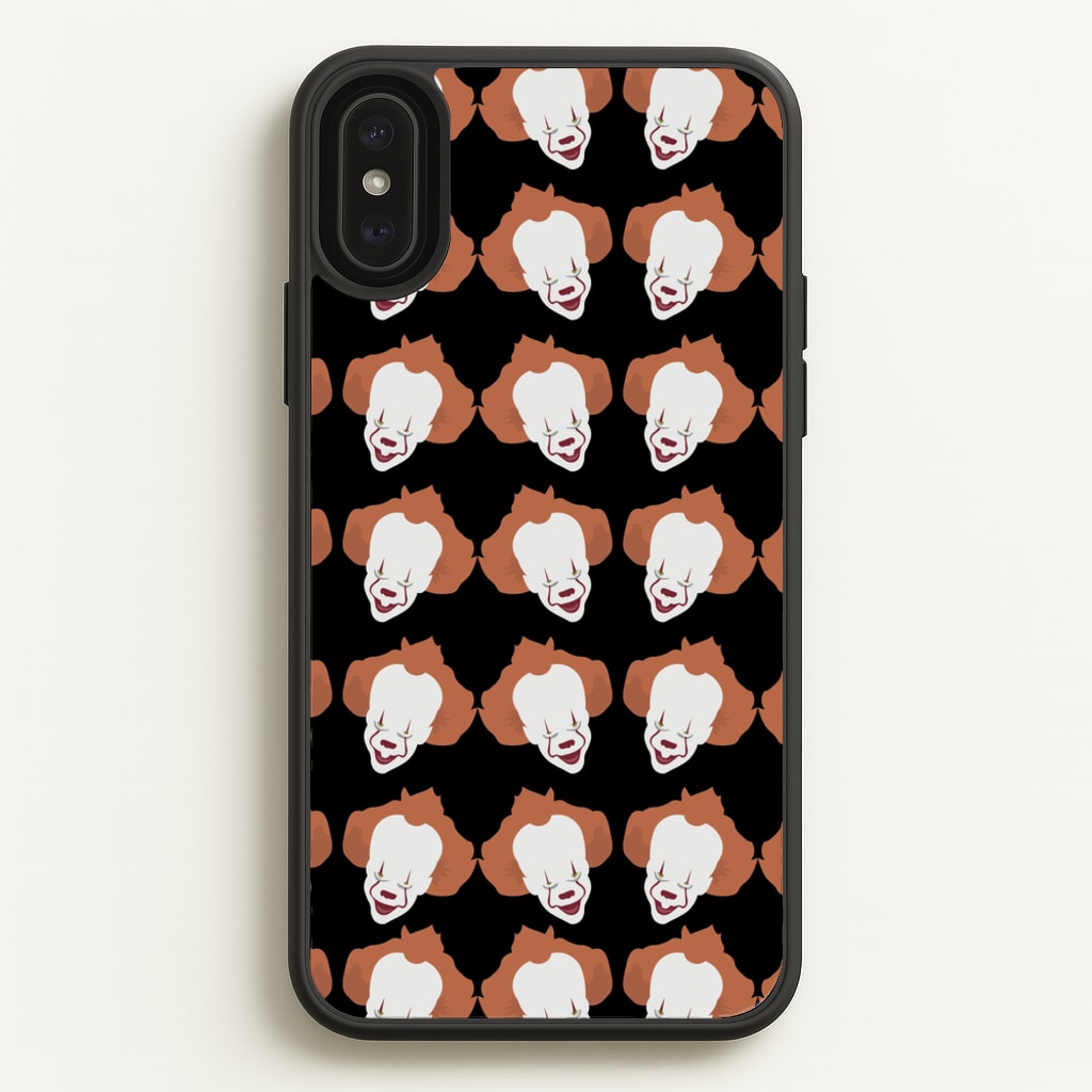 Clown Pattern - IT Phone Case for iPhone XS Max