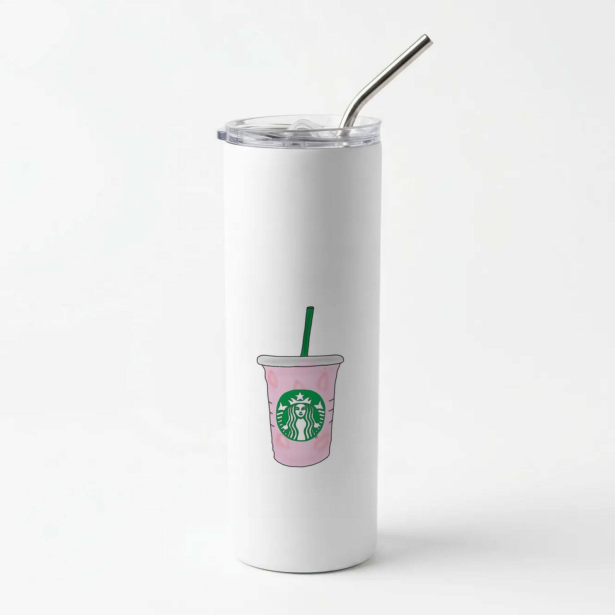 Coffee Pinkity Drinkity - James Charles Skinny Tumbler