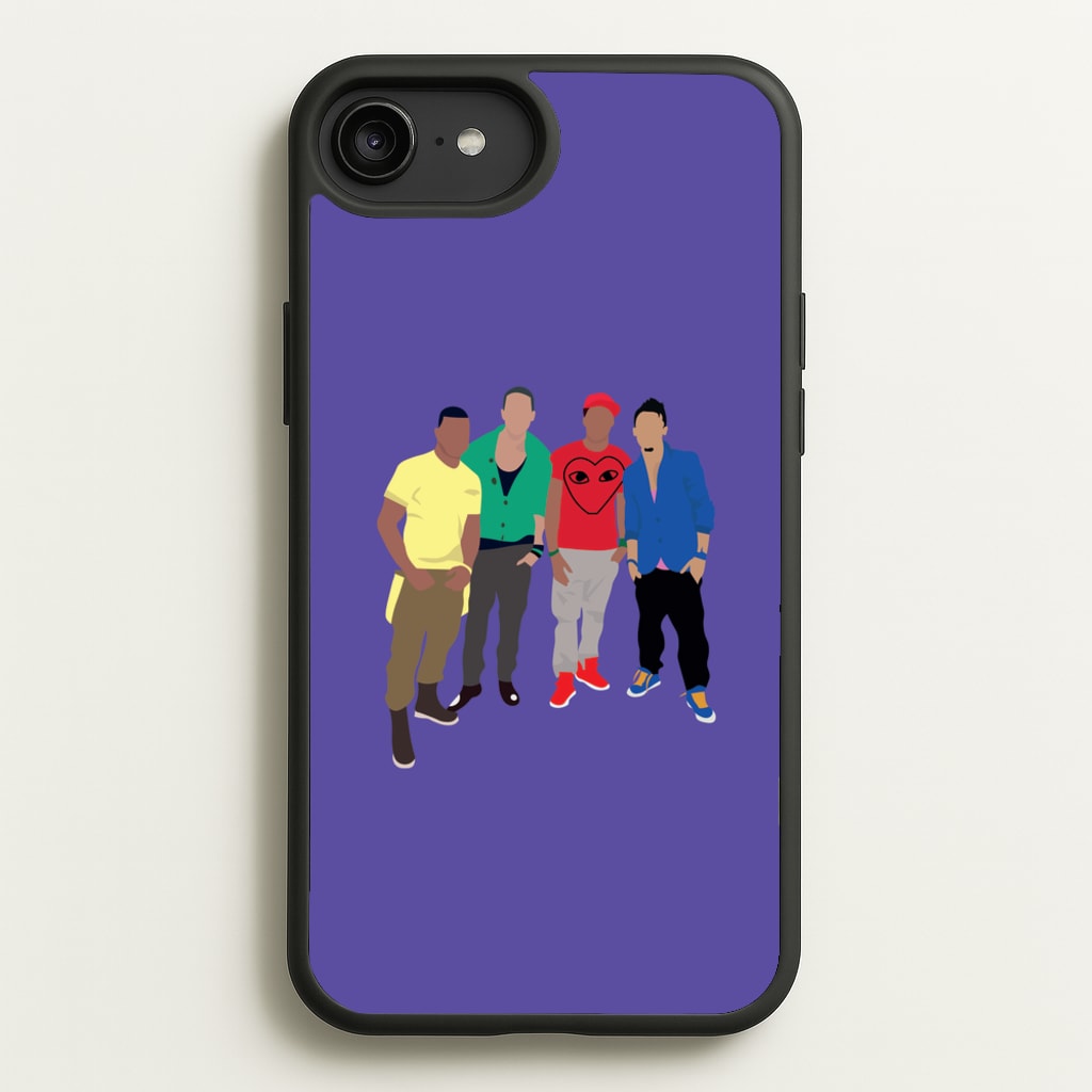 Members Purple - JLS Phone Case for iPhone 6 Plus / 7 Plus / 8 Plus