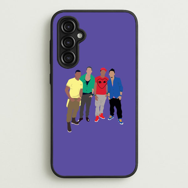Members Purple - JLS Phone Case for Galaxy A14
