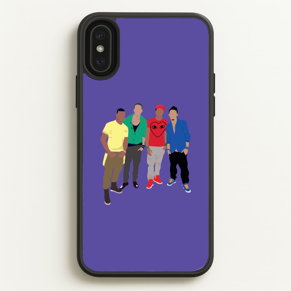 Members Purple - JLS Phone Case for iPhone XS Max