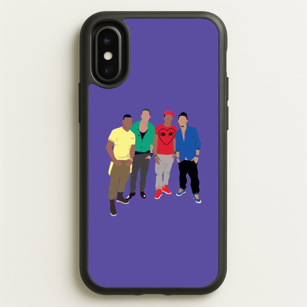 Members Purple - JLS Phone Case for iPhone X / XS